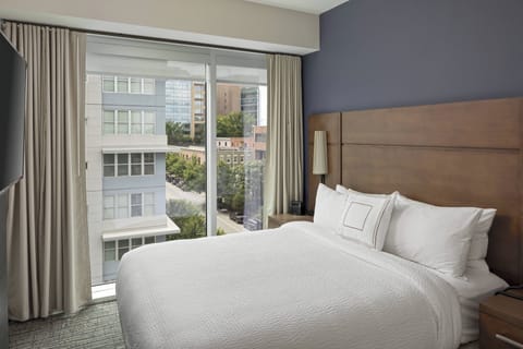 Suite, 2 Bedrooms (No View) | In-room safe, desk, blackout drapes, iron/ironing board