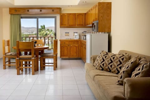 Two Bedroom Suite | Private kitchen | Fridge, microwave, stovetop, coffee/tea maker