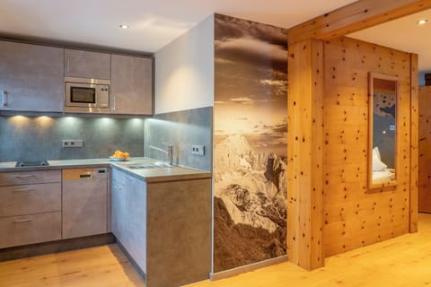 Superior Condo (Adlerhorst) | Private kitchen | Fridge, microwave, stovetop, dishwasher