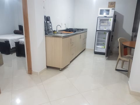 Family Apartment, Kitchenette (HORIZONTE 2) | Private kitchen | Fridge, dishwasher