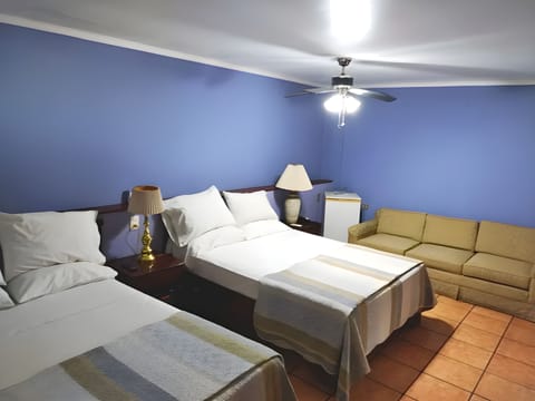 Family Room, Multiple Beds, Non Smoking | In-room safe, iron/ironing board, free WiFi, bed sheets