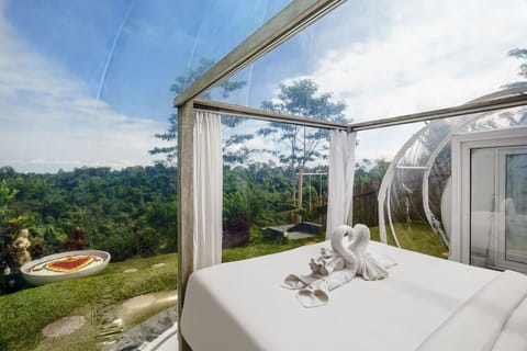 Deluxe Tent, Bathtub, Garden Area | View from room