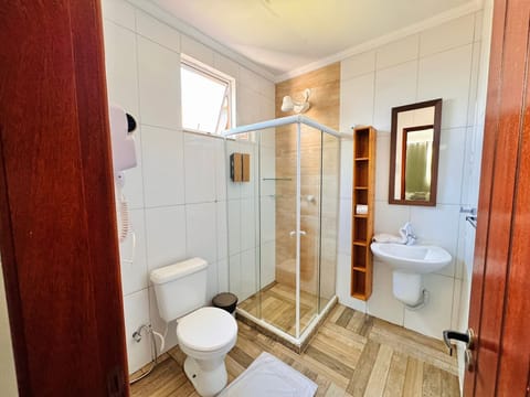 Classic Double or Twin Room (Praia Brava) | Bathroom | Shower, free toiletries, hair dryer, towels