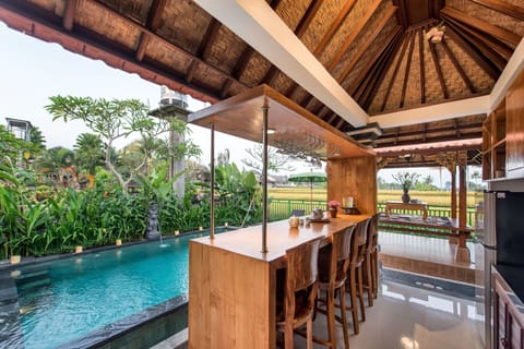 Villa, 2 Bedrooms, Private Pool | In-room dining