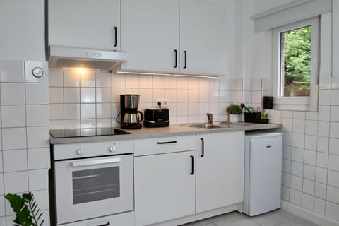 Apartment, Private Bathroom, Garden View | Private kitchen