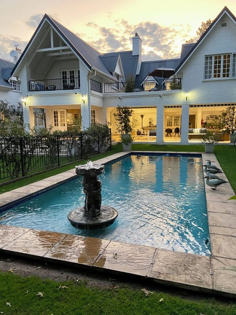 Indoor pool, outdoor pool, sun loungers