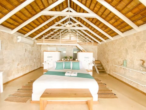 Family Loft, Multiple Beds, Beach View | Desk, free WiFi, bed sheets