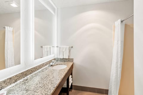 Suite, 1 King Bed, Non Smoking | In-room safe, desk, blackout drapes, iron/ironing board