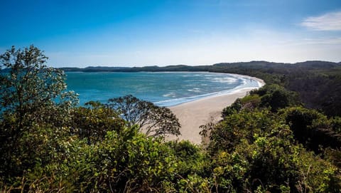 Private beach, surfing