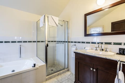 Room 10 | Bathroom | Free toiletries, hair dryer, towels