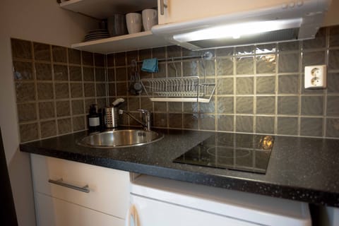 Studio Large | Private kitchen | Fridge, microwave, stovetop, electric kettle