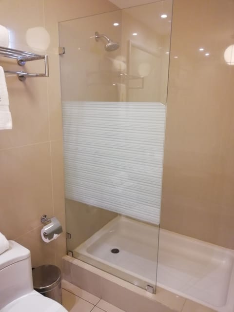 Single Room | Bathroom | Shower, free toiletries, towels