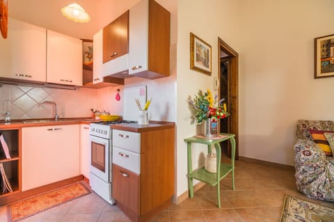 Apartment, 2 Bedrooms | Private kitchen | Full-size fridge, oven, stovetop, cookware/dishes/utensils