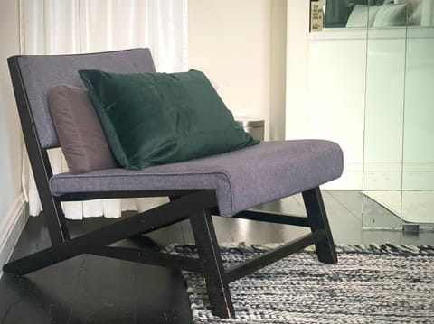 Flat-screen TV, Netflix, iPod dock