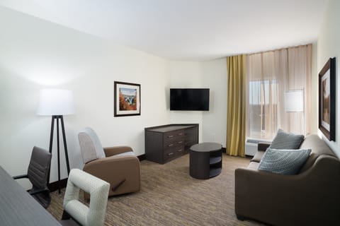 Suite, 1 Bedroom | In-room safe, individually decorated, individually furnished, desk