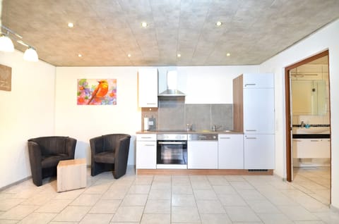 Romantic Apartment, 2 Bedrooms, Patio, Garden View | Private kitchen | Fridge, oven, stovetop, dishwasher