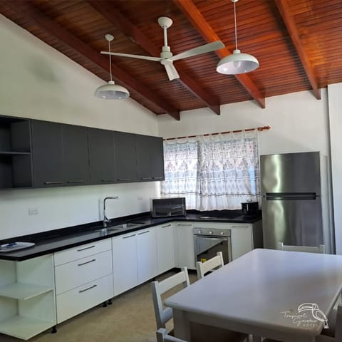 Classic House, Multiple Beds, Non Smoking, Pool View | Private kitchen | Full-size fridge, microwave, coffee/tea maker, cookware/dishes/utensils