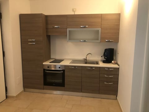 Apartment, 1 Queen Bed with Sofa bed, Kitchen | Private kitchen | Mini-fridge