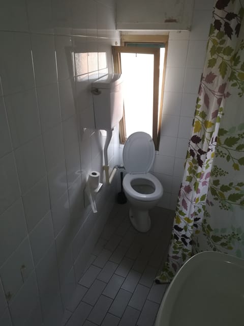 Shower, free toiletries, hair dryer, bidet