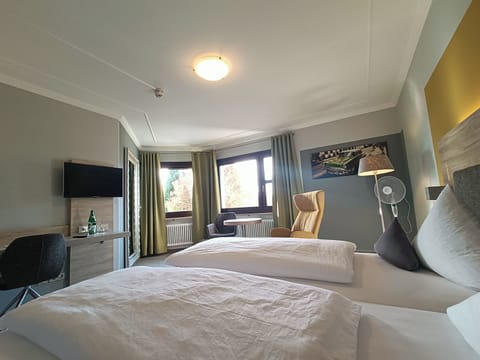 Minibar, in-room safe, desk, laptop workspace