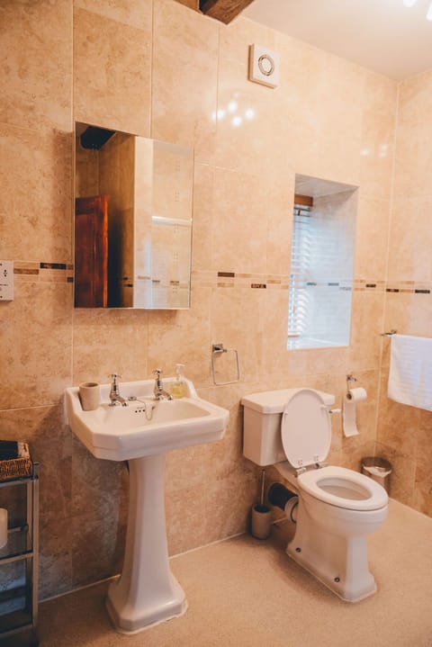 Classic Suite | Bathroom | Free toiletries, hair dryer, towels, soap