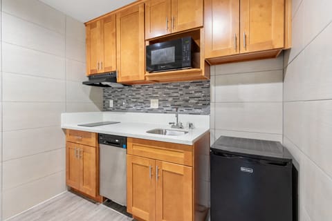 Deluxe Studio, 1 King Bed, Non Smoking, Kitchenette | Private kitchenette