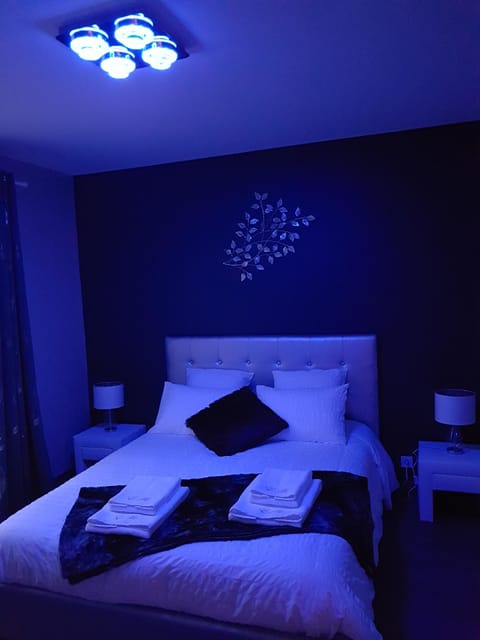 Premium bedding, memory foam beds, individually decorated