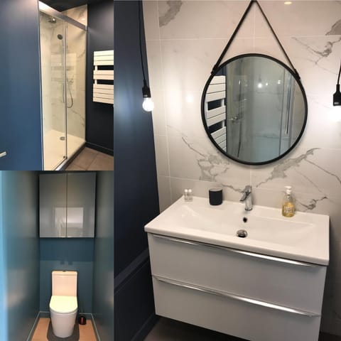 Suite, Non Smoking | Bathroom | Free toiletries, hair dryer, towels