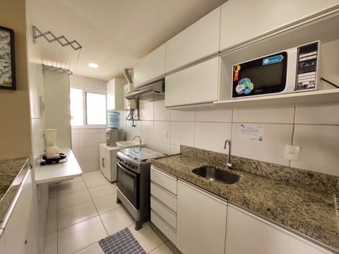 Apartment | Private kitchen | Fridge, microwave, blender, cookware/dishes/utensils