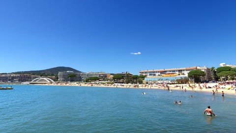 On the beach