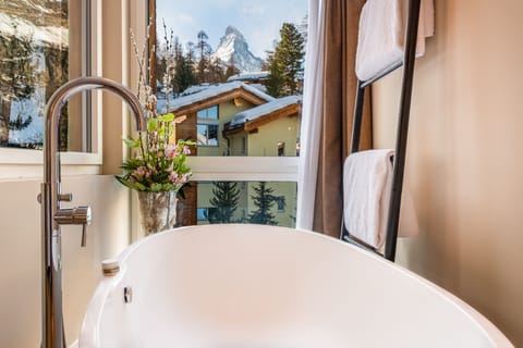 Double Room, Balcony, Mountain View (Spa Double Room with Matterhornview) | View from room