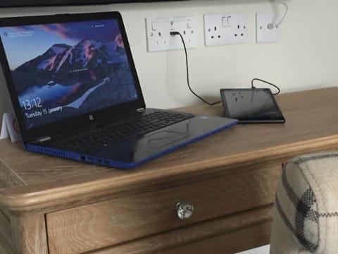 Premium bedding, individually decorated, individually furnished, desk