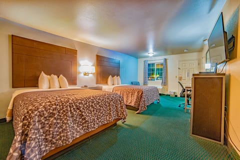 Deluxe Room, 2 Queen Beds, Accessible, Non Smoking | 1 bedroom, premium bedding, pillowtop beds, blackout drapes