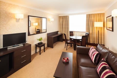 Superior Suite, 1 Double Bed, Lake View, Lakeside | Living area | LED TV