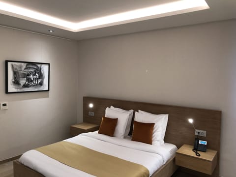 Comfort Double Room, Accessible, City View | Premium bedding, in-room safe, desk, soundproofing