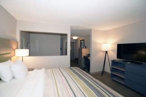 Studio Suite, 1 King Bed with Sofa bed, Non Smoking | Premium bedding, individually decorated, individually furnished, desk