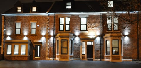 Front of property - evening/night