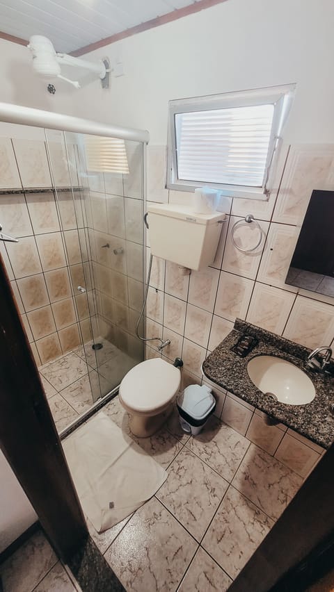 Triple Room, Non Smoking, Balcony | Bathroom | Shower, towels