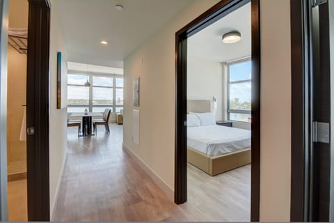 Luxury Condo, 2 Bedrooms, Marina View | Living area | 31-inch flat-screen TV with cable channels, TV, Netflix