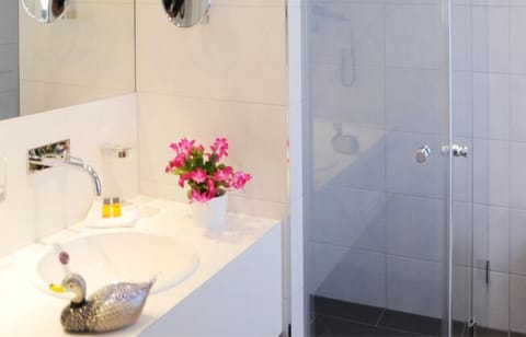 Standard Single Room | Bathroom | Shower, free toiletries, hair dryer, towels