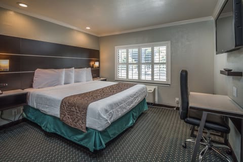 Room, 1 King Bed, Non Smoking | Premium bedding, down comforters, memory foam beds, in-room safe