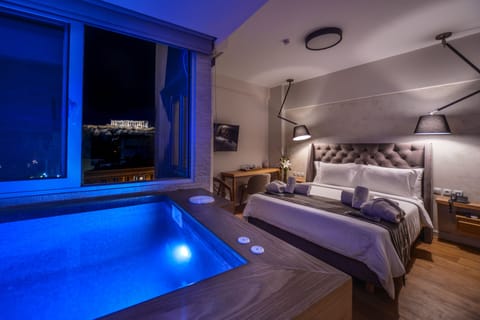 Suite, Hot Tub (Acropolis View) | View from room