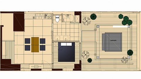 Unkai Suite | Floor plan