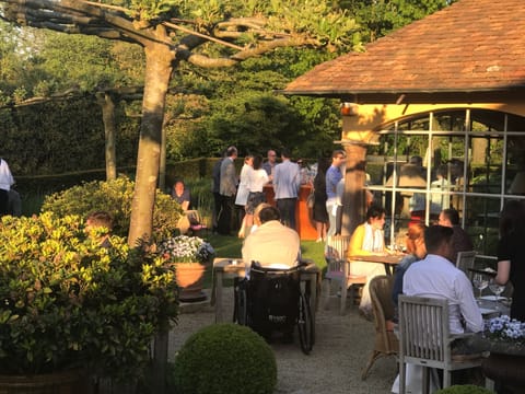 Lunch and dinner served, local cuisine