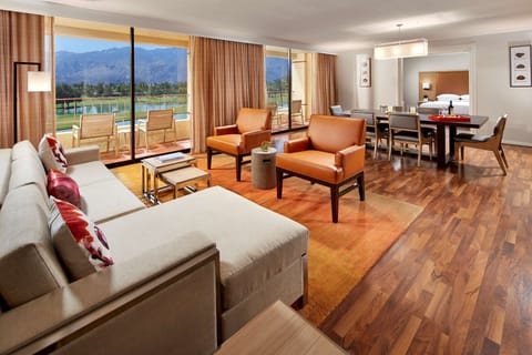 Presidential Suite, 1 King Bed (2 Rooms) | Premium bedding, down comforters, pillowtop beds, in-room safe