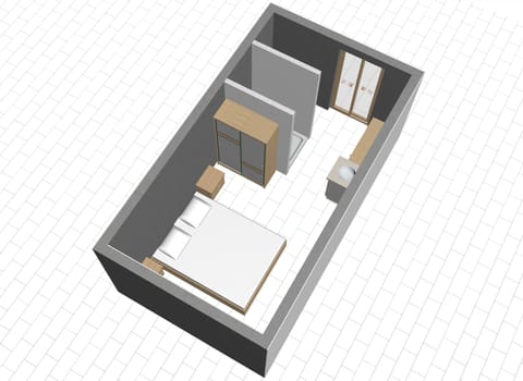 Exclusive Double Room | Floor plan