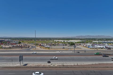 Desk, blackout drapes, iron/ironing board, free WiFi