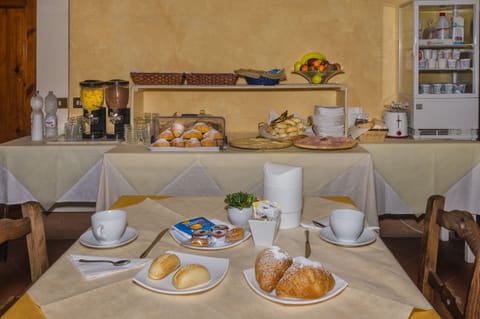 Daily buffet breakfast (EUR 8 per person)