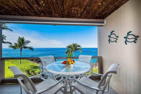 Condo, Multiple Beds, Ocean View (Keauhou Kona Surf & Racquet Club#3-20) | Outdoor dining