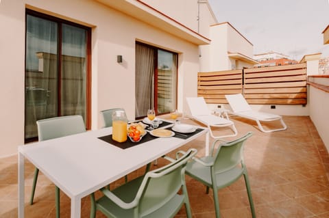 Apartment, 1 Bedroom, Terrace, Sea View | Terrace/patio